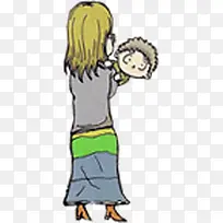 拥抱爱护可爱母子-空若网 拥抱爱护可爱母子-空若网