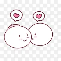 示爱表情卡通手绘-空若网 示爱表情卡通手绘-空若网
