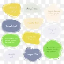 标签装饰图案E网素材库-空若网 标签装饰图案E网素材库-空若网