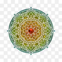 曼陀罗玻璃艺术-空若网 曼陀罗玻璃艺术-空若网