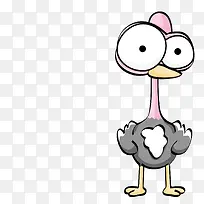 可爱的鸵鸟-空若网 可爱的鸵鸟-空若网