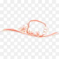 橙色藤蔓边框-空若网 橙色藤蔓边框-空若网