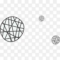 圆形线条漂浮-空若网 圆形线条漂浮-空若网