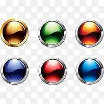 圆形炫酷游戏按钮-空若网 圆形炫酷游戏按钮-空若网