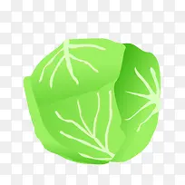 矢量卷心菜叶子-空若网 矢量卷心菜叶子-空若网