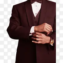 酒红色西装男士正面高清摄影-空若网 酒红色西装男士正面高清摄影-空若网