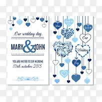 矢量爱心请帖-空若网 矢量爱心请帖-空若网