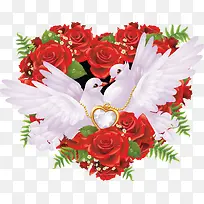 红色爱心花束-空若网 红色爱心花束-空若网