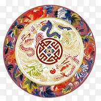 圆圈彩色花纹-空若网 圆圈彩色花纹-空若网