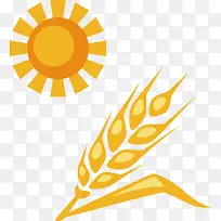麦子png矢量元素-空若网 麦子png矢量元素-空若网