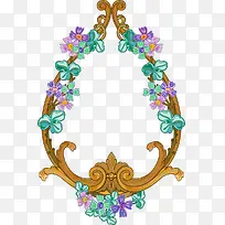 花卉边框设计图-空若网 花卉边框设计图-空若网