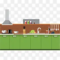 矢量图厨房-空若网 矢量图厨房-空若网