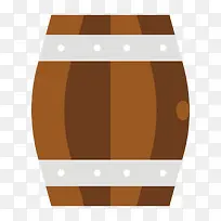 灰色扁平化木桶元素-空若网 灰色扁平化木桶元素-空若网