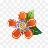 橙色手工制作花纹装饰图-空若网 橙色手工制作花纹装饰图-空若网