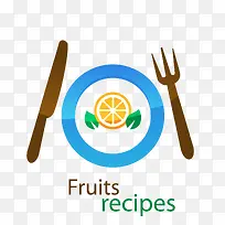 素食处方标签矢量图-空若网 素食处方标签矢量图-空若网