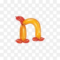 气球字母数字n-空若网 气球字母数字n-空若网