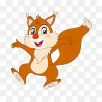 卡通手绘松鼠-空若网 卡通手绘松鼠-空若网