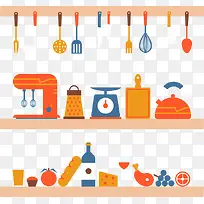 ��ɫ�����ϵĳ��ߺ�ʳ��ʸ��ͼ-������