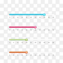 彩色数据拖动条-空若网 彩色数据拖动条-空若网