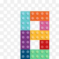积木字母数字8-空若网 积木字母数字8-空若网