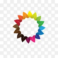 多彩环形叶子-空若网 多彩环形叶子-空若网