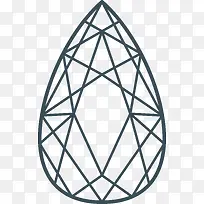 几个钻石线条图-空若网 几个钻石线条图-空若网
