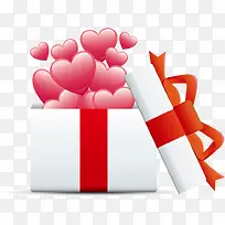 礼盒中的爱心-空若网 礼盒中的爱心-空若网