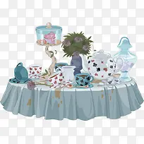 矢量花瓶和餐具-空若网 矢量花瓶和餐具-空若网