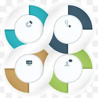 矢量PPT设计圆环数据导图-空若网 矢量PPT设计圆环数据导图-空若网