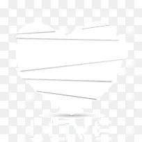 精美折纸爱心矢量图-空若网 精美折纸爱心矢量图-空若网