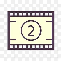 矢量电影胶片素材-空若网 矢量电影胶片素材-空若网