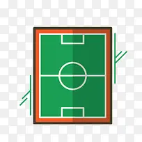 手绘足球场图案-空若网 手绘足球场图案-空若网