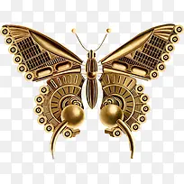 金属机械蝴蝶翅膀-空若网 金属机械蝴蝶翅膀-空若网