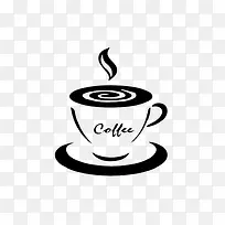 简约风格咖啡logo标志装饰图案-空若网 简约风格咖啡logo标志装饰图案-空若网