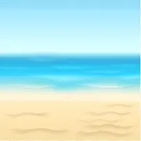 夏日沙滩背景-空若网 夏日沙滩背景-空若网