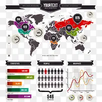 高端大气PPT数据图矢量素材-空若网 高端大气PPT数据图矢量素材-空若网