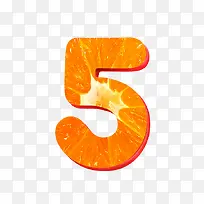橙子字母数字5-空若网 橙子字母数字5-空若网