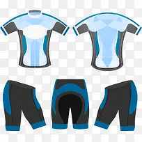 矢量运动装蓝色-空若网 矢量运动装蓝色-空若网