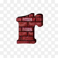 红砖墙字母r-空若网 红砖墙字母r-空若网