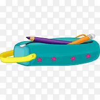 彩色文具袋彩色铅笔图案-空若网 彩色文具袋彩色铅笔图案-空若网