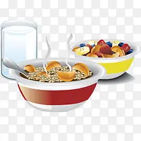 水果沙拉与燕麦-空若网 水果沙拉与燕麦-空若网