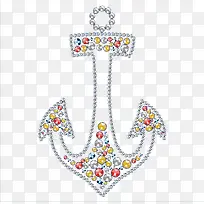 彩色钻石船锚图-空若网 彩色钻石船锚图-空若网