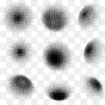 漂浮矢量科技点构面-空若网 漂浮矢量科技点构面-空若网