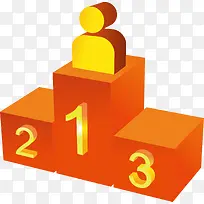 领奖台png矢量素材-空若网 领奖台png矢量素材-空若网