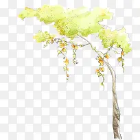 清新手绘小树-空若网 清新手绘小树-空若网