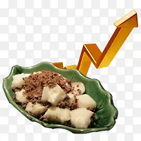 端午节食物打糕元素-空若网 端午节食物打糕元素-空若网