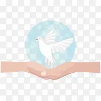 矢量手绘和平-空若网 矢量手绘和平-空若网