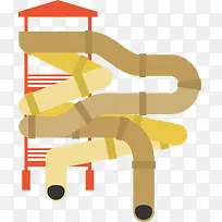 卡通滑滑梯-空若网 卡通滑滑梯-空若网