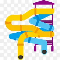 游乐场滑滑梯-空若网 游乐场滑滑梯-空若网