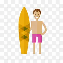矢量扁平化滑冰男生素材-空若网 矢量扁平化滑冰男生素材-空若网